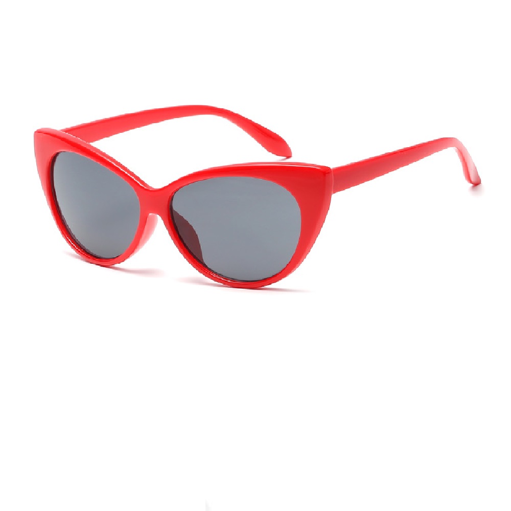 Червени рамки слънчеви очила котешки 1 Червени рамки слънчеви очила котешки