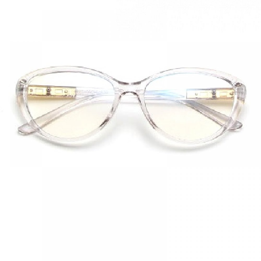 Обли рамки котешки прозрачни очила 3 Обли рамки котешки прозрачни очила - Image 3