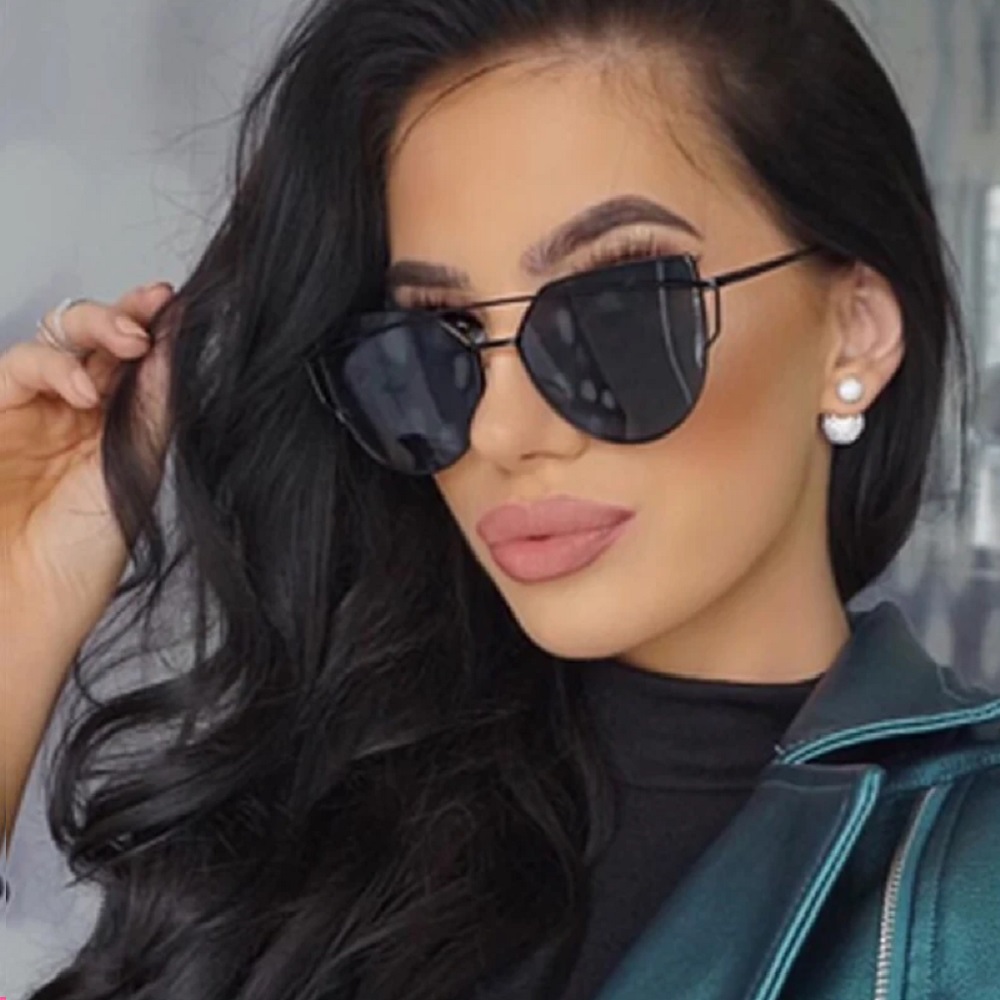 Огледални очила котешки рамки 3 Огледални очила котешки рамки - Image 3