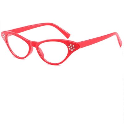 Прозрачни очила декорация кристали