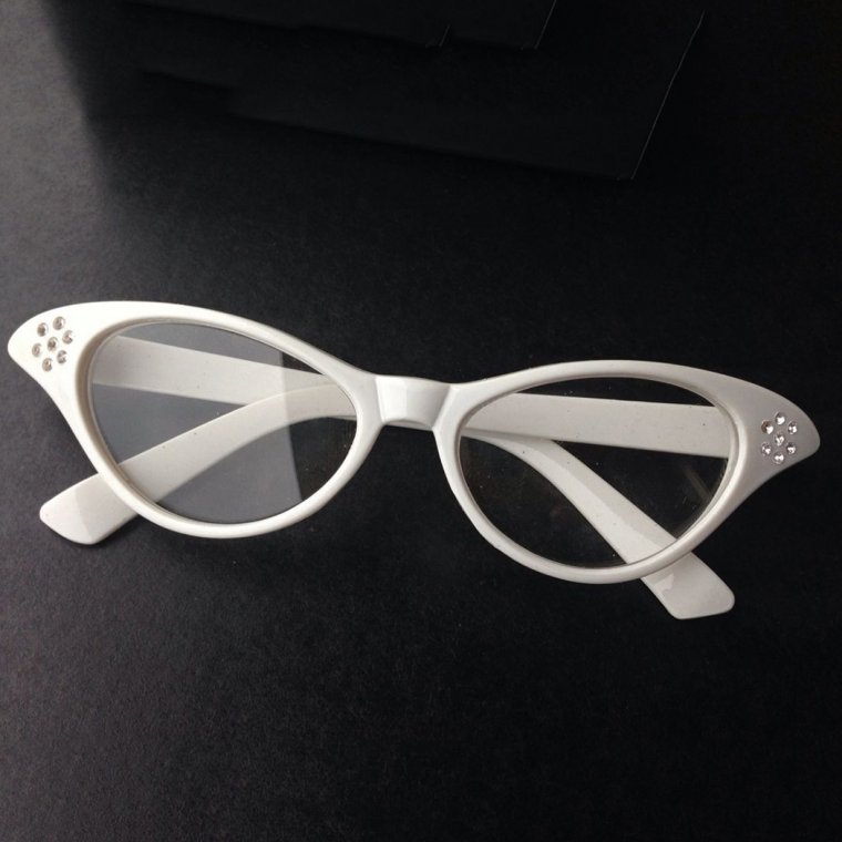 Прозрачни очила с ефектни кристали 3 Прозрачни очила с ефектни кристали - Image 3