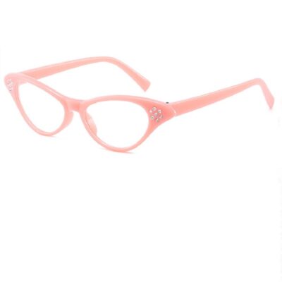 Розови котешки очила
