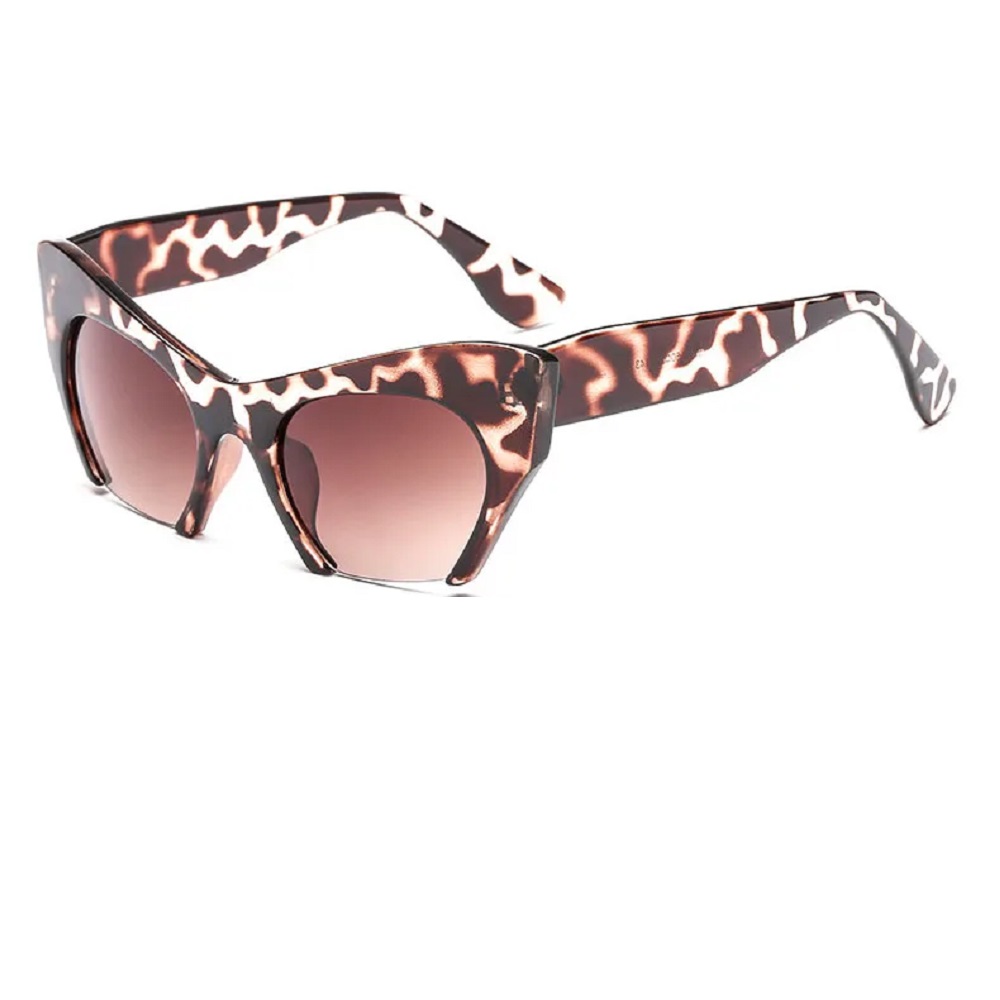 Кафяви дамски котешки очила 1 Кафяви дамски котешки очила