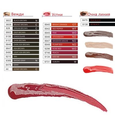 Пигменти на растителна основа