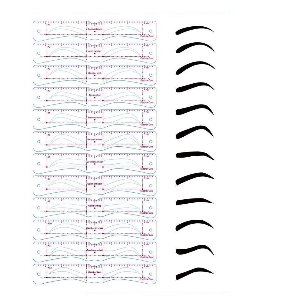 Шаблони за вежди комплект 2 Шаблони за вежди комплект - Image 2