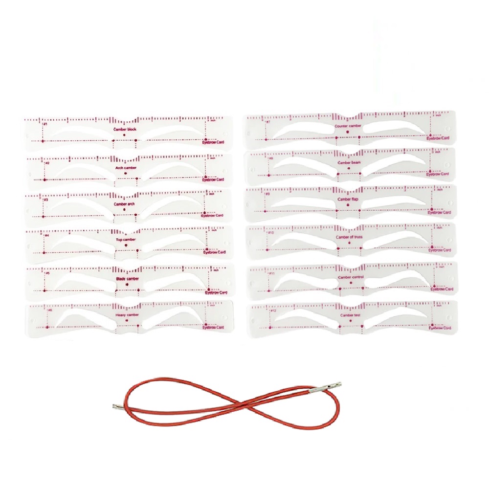 Шаблони за вежди комплект 1 Шаблони за вежди комплект