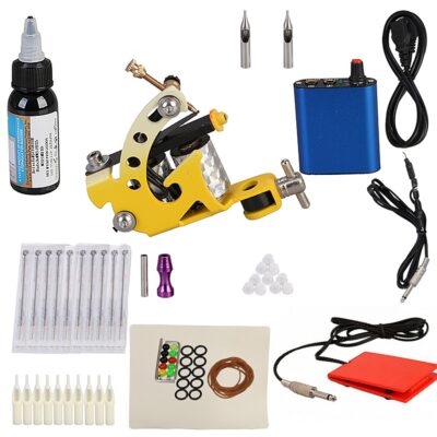 Комплект за татуировки с черна боя