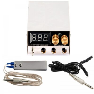 Педал клип и захранване за татуировки