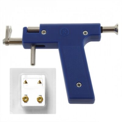 Пистолет пиърсинг пробиване обици