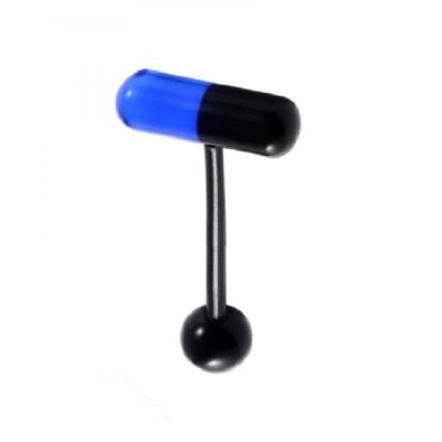 Силиконов пиърсинг на езика