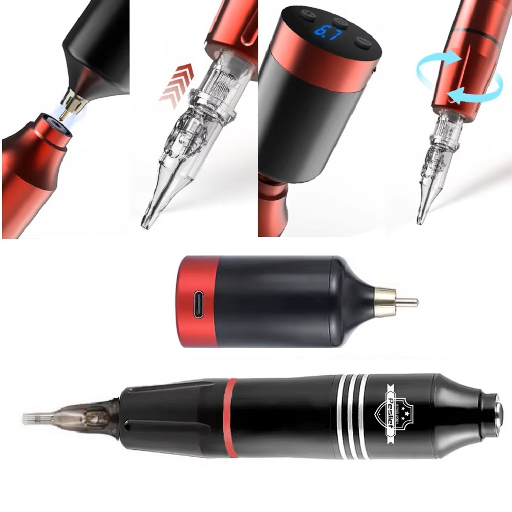 Татуиране с батерии безжични писалки 5 Татуиране с батерии безжични писалки - Image 5