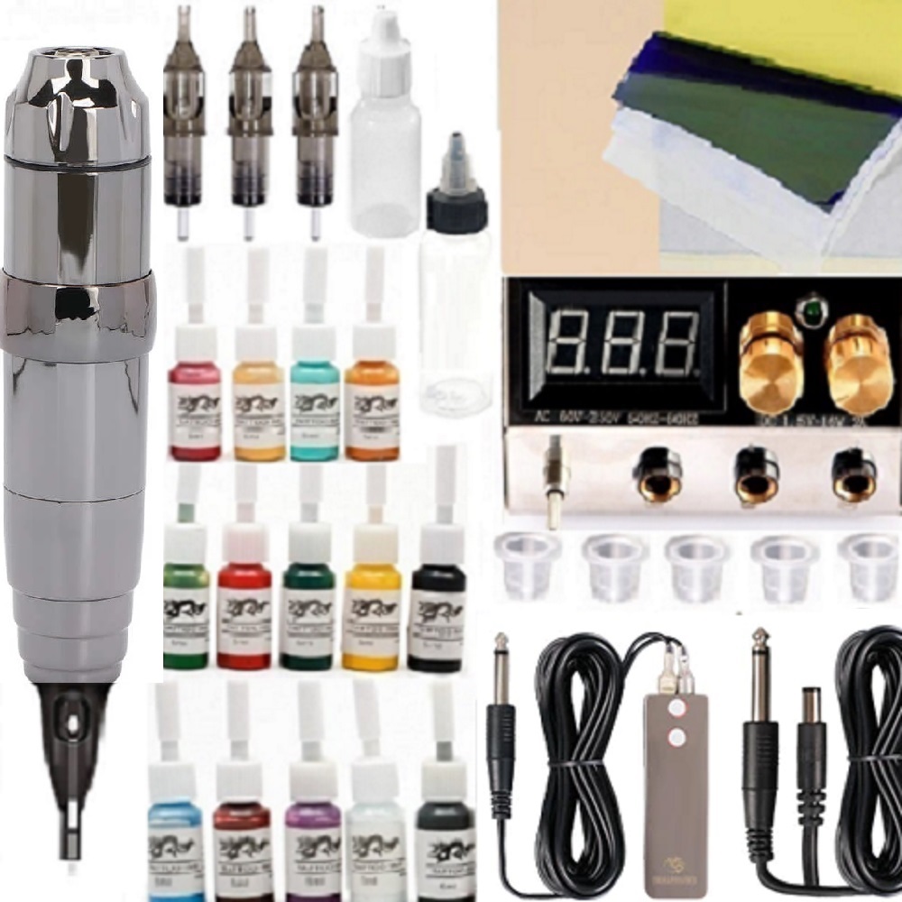 Татуировки комплект с пигменти 1 Татуировки комплект с пигменти