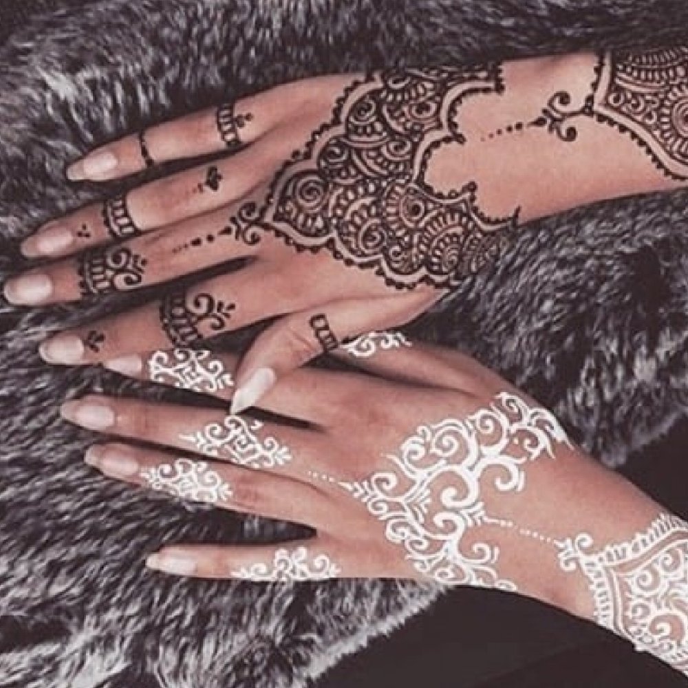 Бели временни татуировки 3 Бели временни татуировки - Image 3