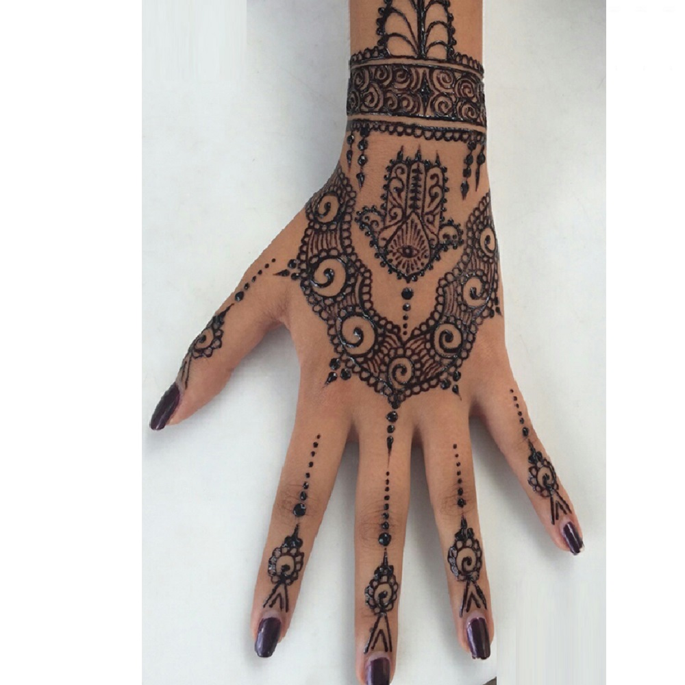 Кафява къна временни татуировки 2 Кафява къна временни татуировки - Image 2