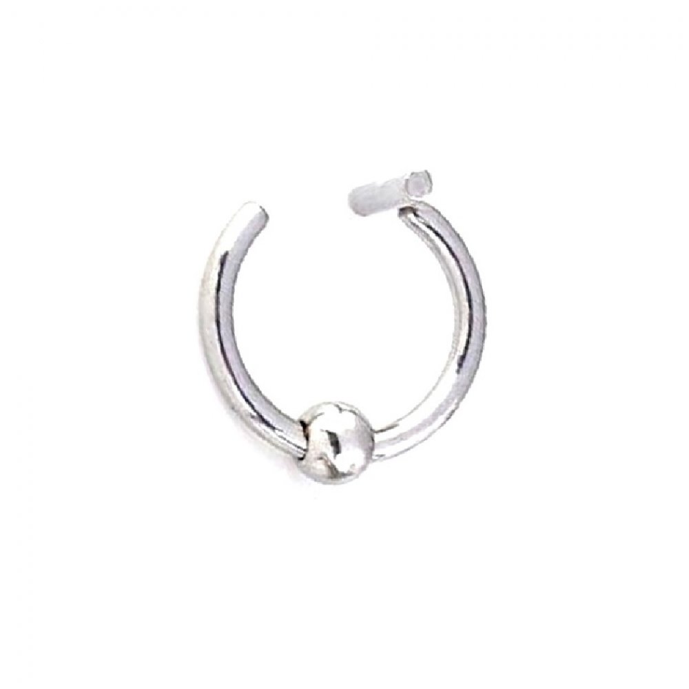 Обица на устна имитация на истинска 1 Обица на устна имитация на истинска