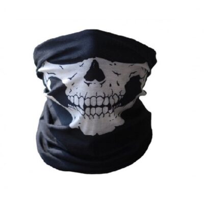 Стилизиран череп памучна материя