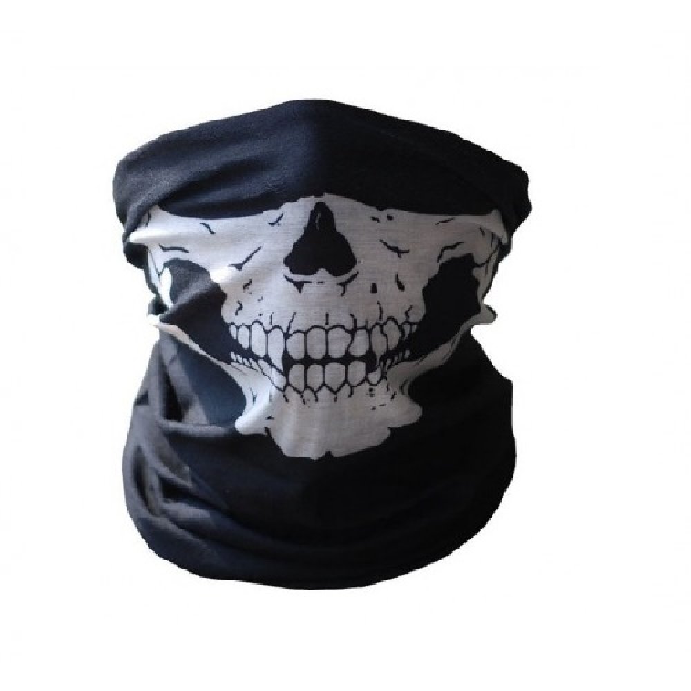 Стилизиран череп памучна материя 1 Стилизиран череп памучна материя