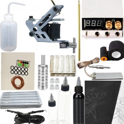 Татуировки комплект черна боя