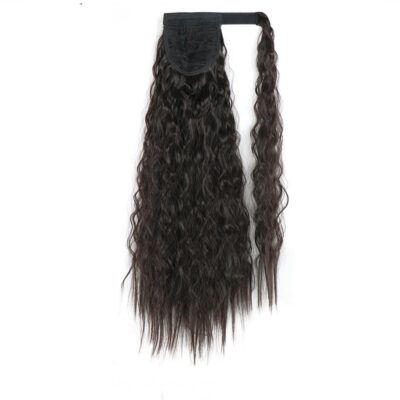 Поставяне на кок изкуствена коса